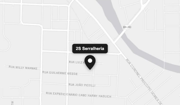 Mapa: R. Domingos Rodrigues da Nova, Centro, Jaraguá do Sul